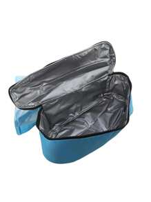 1 buc geantă de picnic pentru plajă, izolație pentru plajă și conservare a gheții (închidere cu fermoar, direcție aleatorie), geantă de picnic pentru plajă, conservare a căldurii, pentru femei, plasă transparentă, dublu strat, depozitare, capacitate mare, cumpărături, impermeabile, geantă de birou, prânz, gustări, geantă pentru școală, accesorii școlare, lucruri școlare