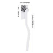 Sink & Motorcycle Cleaning Brush - Long Handle Elbow Design For Tail Holes & Crevices