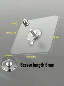 1-30 dụng cụ treo tranh tường không cần đinh, móc dán chắc chắn, vít vô hình, móc treo khung ảnh cưới, móc treo khăn phòng tắm không để lại dấu vết - Nhiều màu - Xem 14