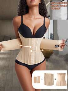 1 Pc Waist Trainer Body Shapewear Women Bottoms Tummy Slimming Sheath Woman Flat Belly Girdle Sheath Wrap Waist Colombia Belt Tummy Control Corset Body Shaper