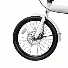 Futchoy 20" 7 Speed Foldable Bicycle Folding Bike Dual Disc Brake Adult City Bicycle NEW - White - View 6