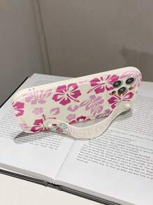 Flower 1 件时尚花卉印花加厚耐冲击手机保护壳，带支架功能，兼容 Apple 和系列 - 彩色 - 查看 6