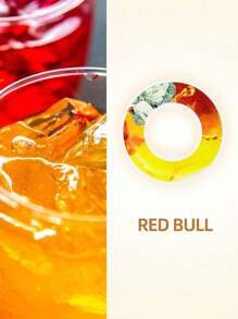 1pc Star Print Sports Water Bottle With 1pc Random Round Flavor Pod, Fruit Drink Flavor Pod, Outdoor Sports Creative Water Cup, Suitable For Fitness And Outdoor Sports, Fashionable Drinking Water Bottle, Birthday Gift - (Flavor Pods Only Improve The Sense Of Smell, Not Change The Taste) Does Not Change The Taste Of The Water, Just Makes It Smell Good - Multicolor - View 20