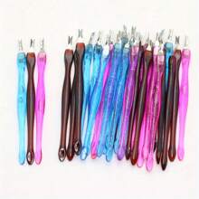 5-10 Pcs Set Stainless Steel Cuticle Pusher & Nipper Nail Care Tools - Multicolor - View 3