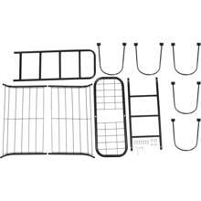 OUKANING Basketball Storage Rack - Black - View 9