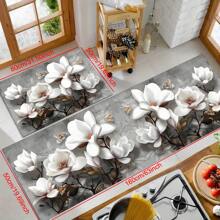 1pc Floral Pattern Carpet, Sunflower Pattern Bathroom Rug, Kitchen Mat, Bathroom Mat, Outdoor Carpet, Bathroom Decor Mat, Non-Slip Kitchen Mat, Bathroom Floor Mat, Floor Mat - FUCFD073 - View 6