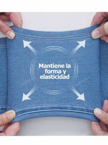 Jeans sexys con lavado claro y bolsillo con solapa para mujer, Pantalones vaqueros ajustados elásticos