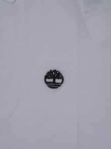 Timberland MILLERS RIVER PIQUE SHORT SLEEVE POLO WHITE - White - View 2
