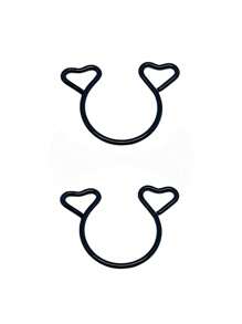 AVYRING 1-2pcs Fake Pierced Stainless Steel Nipple Rings Jewelry Clip On Body Piercings Fake Nipple Ring For Women Body Jewelry