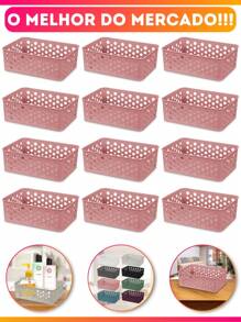 Open Storage Bins - 淺粉色 - 查看 1