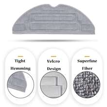 Replacement Parts For Roborock G20/S8/S8 PLUS/S8+/S8 Pro Ultra Robotics Vacuum,Accessories Removable Brush/Main Brush HEPA Filter Side Brush Mop Cloth/Mop Rag Dust Bag And High-Speed Cleaning Brush.