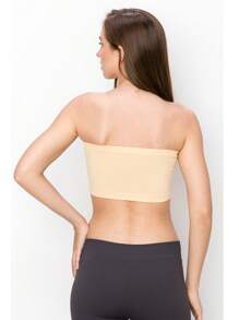 KURVE SEAMLESS MINI BANDEAU TUBE TOP - Nude - View 2