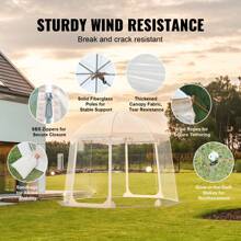 Sports Tent, Instant Pop-Up Tent Shelter Weatherproof Pod, Outdoor Bubble Clear View Tent, Climate Canopy Shelter For Soccer, Football, Softball & Other Sporting Events And Parades - For 4-8 People - View 4