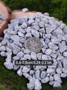 Potted Plant Filling Decoration Small Stones Rain Flower Stones Yellow White Gray Black Small Stones Succulent Plants Micro Landscape Sand Table Fish Tank Aquarium Landscaping Bottom Sand Stone