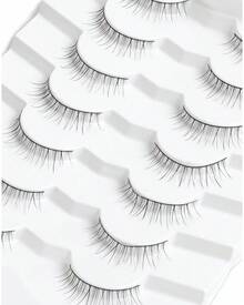 Natural Lashes Short Lashes Natural Eyelashes Natural Look False Eyelashes Wispy Lashes For Samll Eyes Fake Eyelashes 10 Pairs 10mm Bluebell
