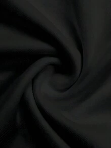 Lemon Juice & Letter Print  T-Shirt Short Sleeve Crew Neck Casual Top For Summer & Spring Women's Clothing - Black - View 4