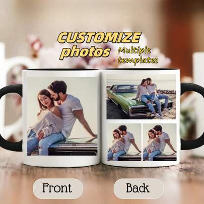 Fotocollage Tasse mit personalisiertem Text, individuelle Foto Tasse, individuelle Bild- und Textmotiv Tasse, personalisierte Tassen als Geschenke, individuelle Tasse, individuelle Kaffeetasse, personalisierte Tasse, personalisierte Kaffeetasse, individualisierte Tasse für Männer Frauen, Valentinstag Geschenk, Valentinstag, Geschenk für sie, Geschenk für ihn, Geschenk für Mama, Geschenk für Freunde, Wohndekoration, Dekoration, personalisiertes Geschenk, individuelles Geschenk, Hochzeitsartikel