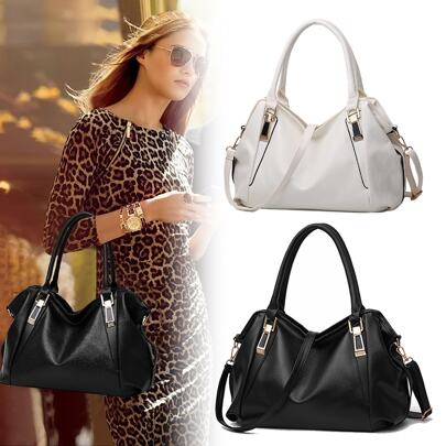 Ladies Designer Soft Faux Leather Slouchy Hobo Handbag Tote Shoulder Bag UK Xmas