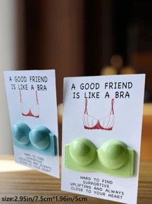Cartoline di incoraggiamento ispiranti: le vere amiche sono come i reggiseni. Biglietti di auguri fai-da-te per rafforzare l'amicizia e le emozioni. Perfetti per Capodanno, Carnevale, Ringraziamento, Cerimonia di Laurea, Natale, Ognissanti e qualsiasi altra occasione. Aggiungono calore e amore a ogni celebrazione! (Prestare attenzione all'etichettatura delle dimensioni), Ritorno a scuola, Forniture scolastiche