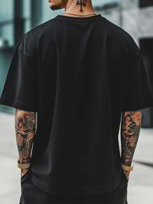 Brain Anatomy Design Men's Graphic T-Shirt Street Style Printed Tee Soft And Comfortable Crew Neck 100% Cotton 220g Short Sleeve Great For Casual Outings