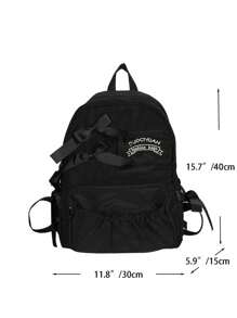 Mochila de moda para mujer, mochila escolar, mochila casual, mochila de día, mochila de senderismo, mochila de fin de semana, mochila de viaje de gran capacidad