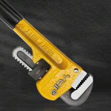 Multi-Function Quick Water Pipe Wrench, New Heavy Duty Adjustable Pipe Plumbing Wrench, Home Use Offset Pipe Clamp Tool - Yellow - View 6