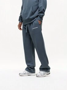 Good for Nothing Pantalón de chándal con lavado vintage, azul