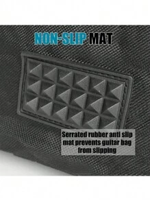Sac de guitare imperméable de 41 pouces, sac de guitare acoustique résistant à l'eau avec sangle d'épaule double réglable, étui de transport avec boucle de suspension au dos, sacs de guitare, étui de guitare électrique, sac de transport imperméable en oxford pour guitare électrique avec deux poches, pour guitare acoustique, classique, ukulélé, basse