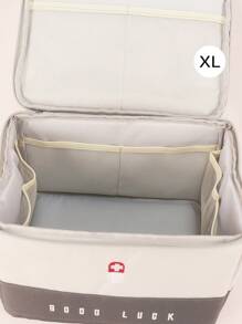 Sac de trousse de premiers soins médicaux de voyage portable, sac de rangement d'urgence imperméable de grande capacité pour la maison, sac médical d'urgence pour le camping, sac de trousse de premiers soins