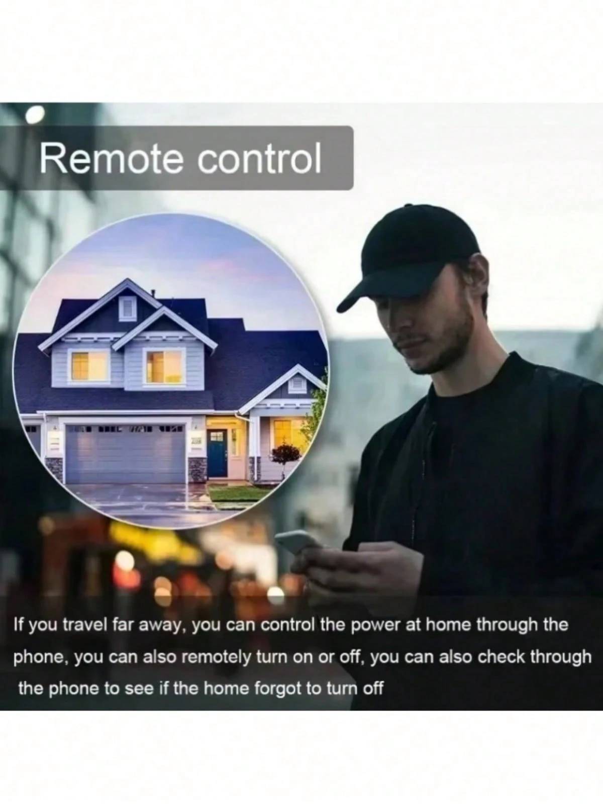 Interruptor Inteligente 63a Tuya Wifi 1p Disyuntor Energía | Meses Sin Interés - Foto 4
