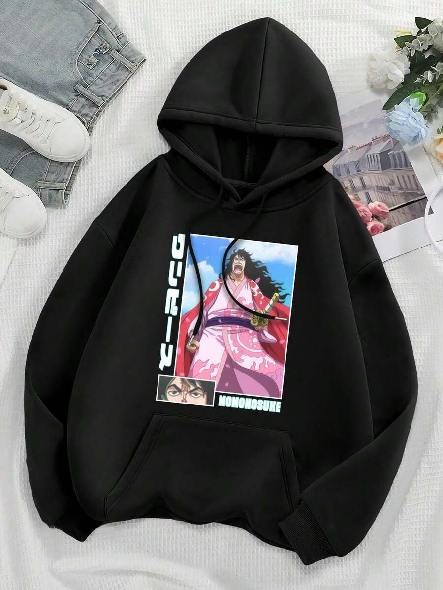 Kozuki Momonosuke One Piece Big Size Women Hoodie Hoodie For Women Oden Manga