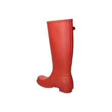 HUNTER | Bottes de pluie hautes Hunter Original pour femme – Bottes de pluie hautes – Bottes de pluie et de neige d'hiver – Confortables – Style décontracté et original – Modèle WFT1000RMA - Rouge - Voir 5