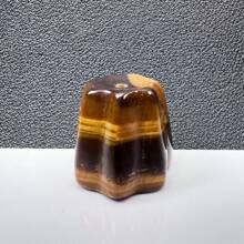1pc Natural Crystal Incense Holder Carving Collectibles Of Colorful Gifts And Desktop Decoration For Home Interior Space Sculpture Shelf Accents Ornament For Home Office Decor
