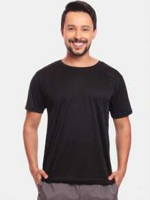 Kit 3 Camisetas Manga Curta Dry Fit Básica Lisa Proteção Solar UV Térmica Blusa Academia Esporte Camisa