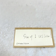 12个开斋节快乐信封，150克厚牛皮纸，烫金工艺，简约优雅设计。适用于开斋节向亲朋好友分发现金礼物的传统习俗。信封可用于包装现金。 - 卡其色 - 查看 4