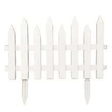 花园桩栅栏装饰花园板栅栏带桩用于花园花坛装饰