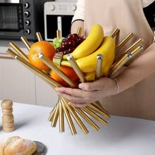 Un panier à fruits créatif, robuste, de style européen, panier à fruits pour le salon, panier à fleurs, convient pour la maison, le salon, la décoration de mariage, les fêtes, le bureau et la décoration de pièce