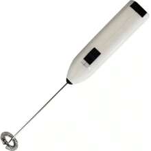 Mini Mixer Portátil Misturador Bebida Elétrico Leite - Branco - Visão 4