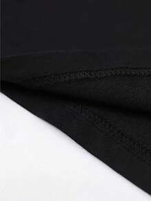 Gamer Themed Print - Gamer T-Shirt - Men's 190gsm Cotton Short Sleeve T-Shirt - 黑色 - 查看 5