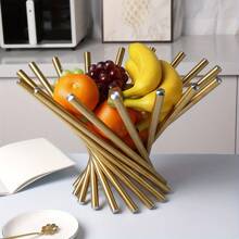 Un panier à fruits créatif, robuste, de style européen, panier à fruits pour le salon, panier à fleurs, convient pour la maison, le salon, la décoration de mariage, les fêtes, le bureau et la décoration de pièce