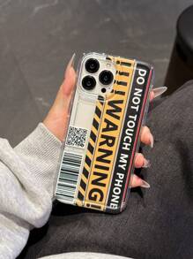 Slogan 1 个透明气垫手机壳适用于 iPhone 16 Pro Max/16 Pro/16/15 Pro/15/14 Pro Max/14 Pro/14/13 Pro/13、Galaxy A14/A23 5G/A15/A32/A33/A24/A51/A53/S20 FE/S21/S22/S23/S24/S21 Ultra/S23 Ultra，软壳防摔