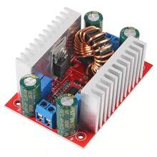 Conversor Boost Step-up 400w 15a 8.5-50v Para 10-60v - Vermelho - Visão 1