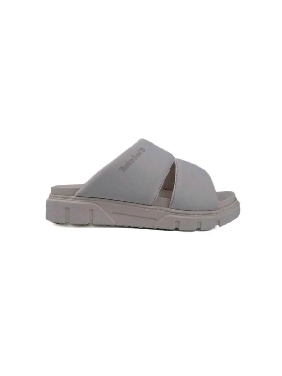 Timberland Greyfield Sandal SLIDE SANDAL WHITE KNIT - White - View 1