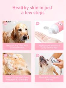 GJYC PET 优质宠物洗发水 - 温和、深层清洁配方，让宠物毛发健康、有光泽，适合所有品种的狗和猫，天然成分和清新香味 - 彩色 - 查看 10