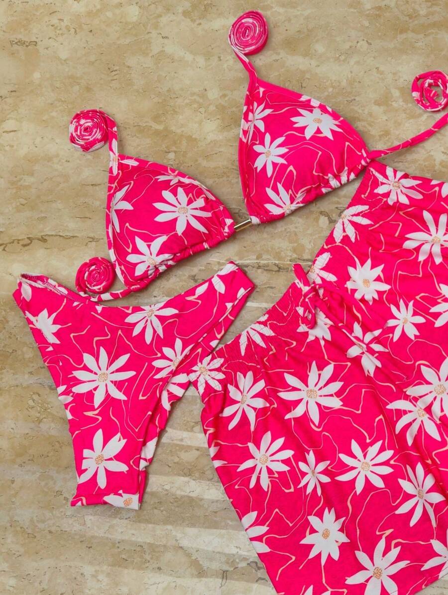 Women Bikini Sets - Purple - View 1