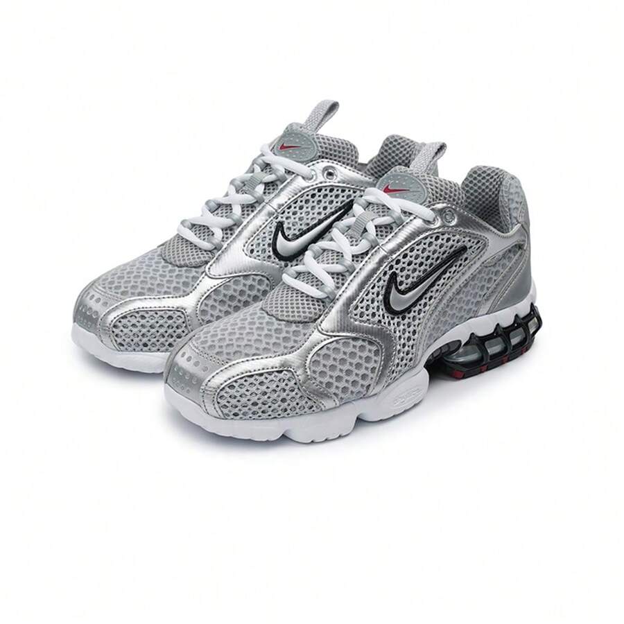 Nike Men Casual Athletic Shoes - 銀色 - 查看 1