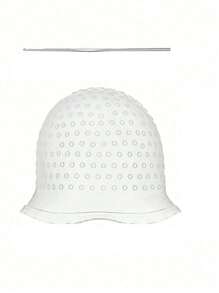 2 Pcs Hair Coloring Highlighting Cap Reusable Silicone Highlight Cap Pull Through Caps For Hair Coloring Frosting Cap With Hook Hair Dye Cap With Holes Hair Salon Tools Hairdressing Highlighting Kit Professional Reusable Hair Coloring Highlighting Cap & Hook Hair Salon, Hair Tools, Hair Products And Accessories For Barber Salon Beauty Back To School, Travel Holiday Essentials, Hair Accessories For Women, Slick Back Brush, Barber Accessories, Hair Dryer, Hair, Barber, Hair Tools, Hair Products,Hair Dryer,Hair, Accessories, Hair Products, Hair Tools, Hair Stuff, Hair Care, Curly Hair Brush, Barber, Barber Accessories, Hairdressing Equipment,Travel Essentials,Travel Essential,Hairstyle,Hairdressing,Hair,Travel,Hair Products,Hair Tools,Hair Stuff,Barber,Barber Accessories,Barbershop,Hairdressing Equipment - Multicolor - View 9