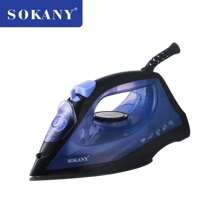 SOKANY 1600W 大功率蒸汽熨斗，电熨斗，衣物除皱器，快速加热，5档温度设置，自由切换。190ml 大容量水箱，无需频繁加水，适合家庭和商业专业人士使用。 - 英規插(220-240V) - 查看 6