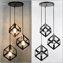 Modern Decorative Pendant Ceiling Lamp 3 Lights,E26,60W,110V