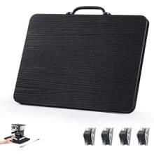 Appliance Slider, Sliding Tray For Coffee Maker, Coffee Pot Slider Tray For Countertop, Kitchen Appliance Rolling Tray With Rubber Wheels, Medium - Wide, Black (13" X 9.5") - Black - View 1